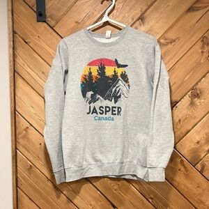💜Grey Jasper Canada Sweater Small/Medium